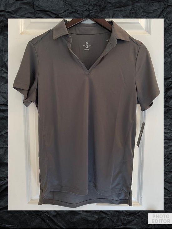 Spyder Tops - Spyder Women's Freestyle Polo Shirt - NWT - Size Large - Polar